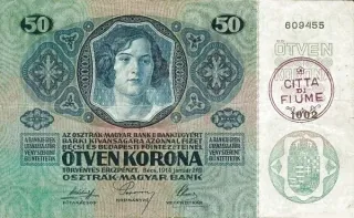 Croatian States 50 Corone, 1920 image